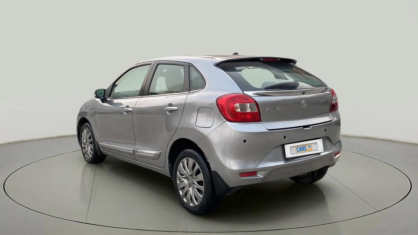 2017 Maruti Baleno ZETA CVT PETROL 1.2, Petrol, Automatic, 31,675 km, Left Back Diagonal