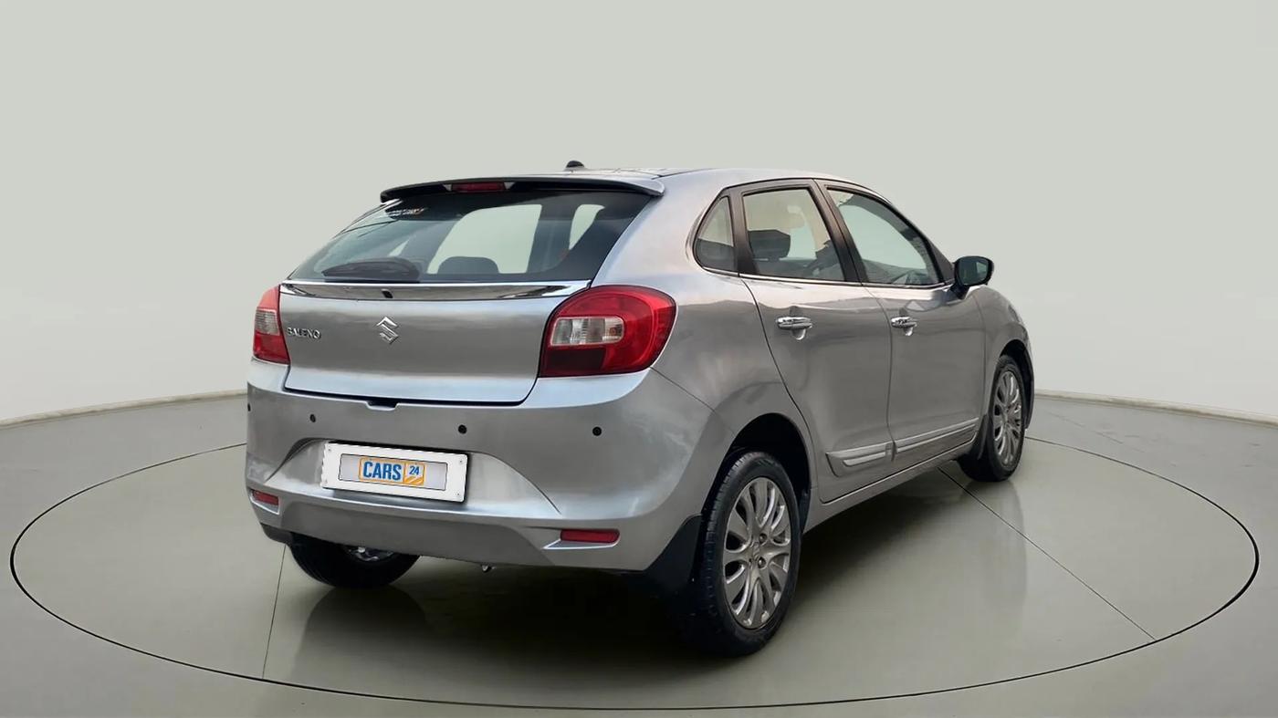2017 Maruti Baleno ZETA CVT PETROL 1.2, Petrol, Automatic, 31,675 km, Right Back Diagonal