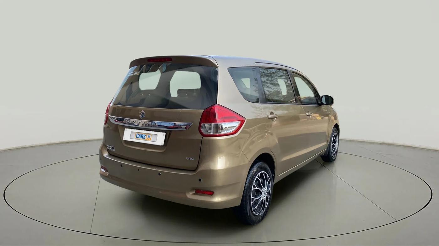 2016 Maruti Ertiga VXI, Petrol, Manual, 62,744 km, Right Back Diagonal
