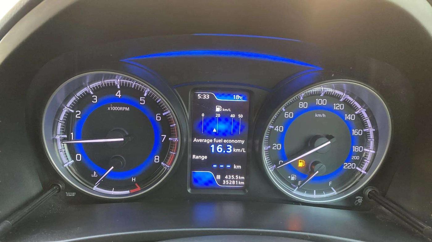 2018 Maruti Baleno ALPHA PETROL 1.2, Petrol, Manual, 35,426 km, Odometer Image