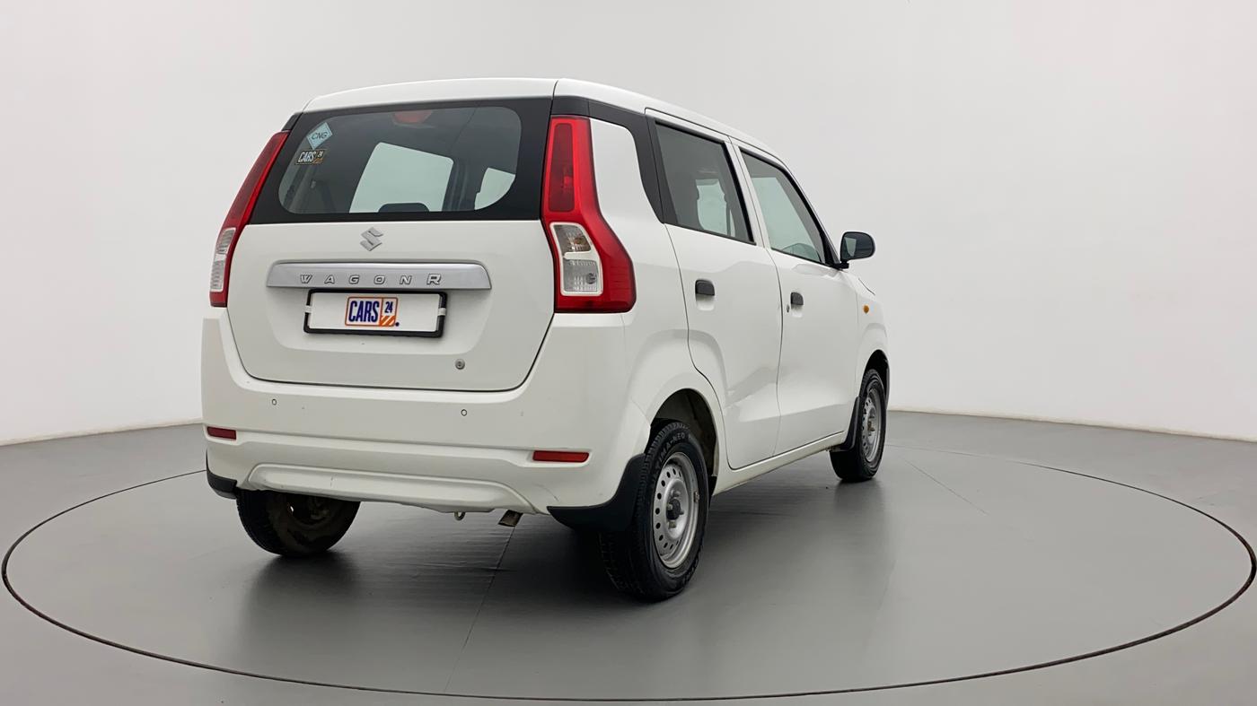 2021 Maruti New Wagon-R LXI CNG 1.0, CNG, Manual, 19,912 km, Right Back Diagonal