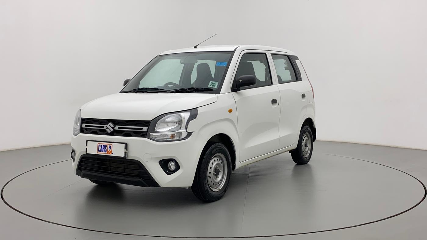 2021 Maruti New Wagon-R LXI CNG 1.0, CNG, Manual, 19,912 km, Left Front Diagonal