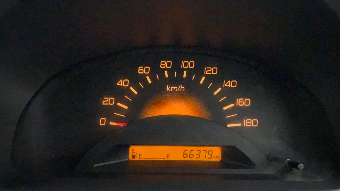 2012 Maruti Wagon R 1.0 LXI CNG, CNG, Manual, 66,379 km, Odometer Image