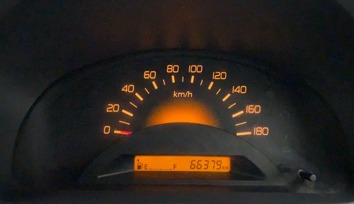 2012 Maruti Wagon R 1.0 LXI CNG, CNG, Manual, 66,379 km, Odometer Image