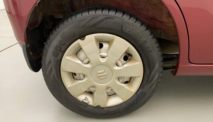 2012 Maruti Wagon R 1.0 LXI CNG, CNG, Manual, 66,379 km, Right Rear Wheel