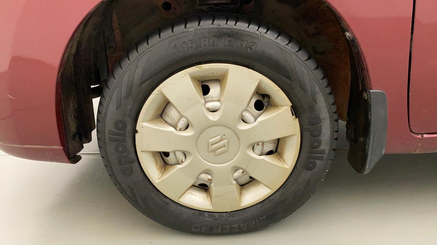 2012 Maruti Wagon R 1.0 LXI CNG, CNG, Manual, 66,379 km, Left Front Wheel