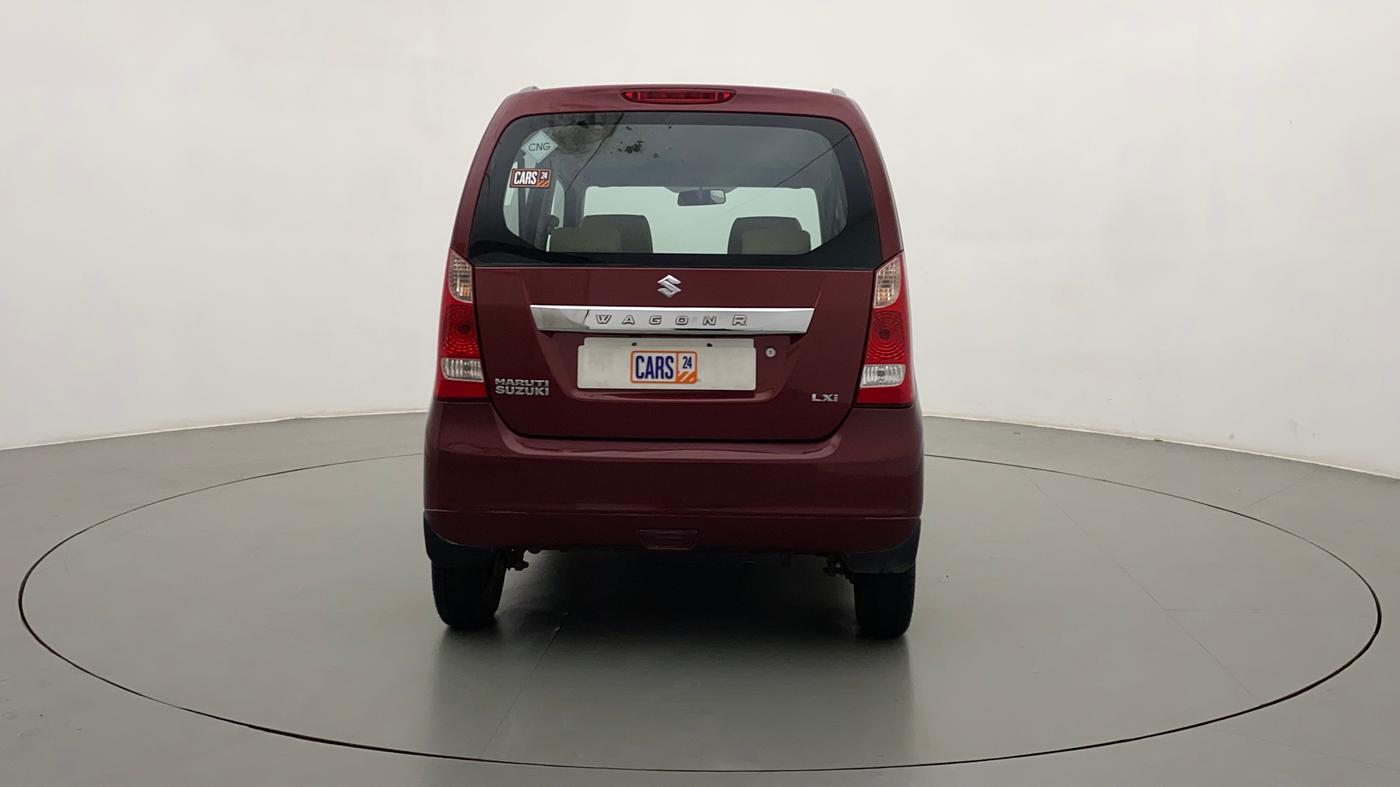 2012 Maruti Wagon R 1.0 LXI CNG, CNG, Manual, 66,379 km, Back/Rear