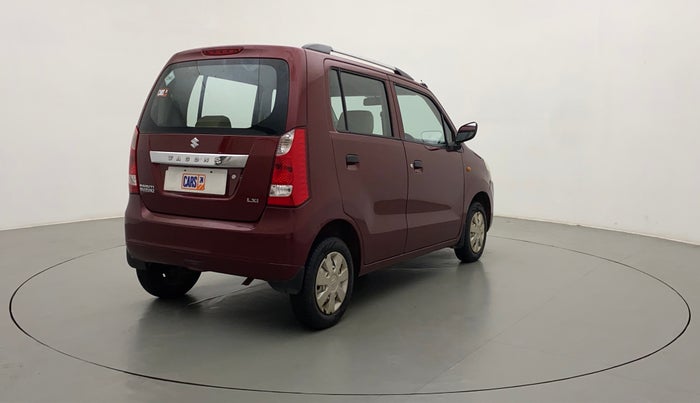 2012 Maruti Wagon R 1.0 LXI CNG, CNG, Manual, 66,379 km, Right Back Diagonal