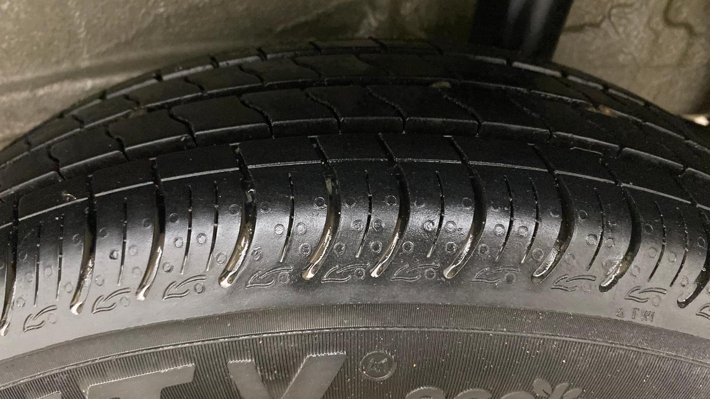2019 Maruti New Wagon-R ZXI 1.2 AMT, Petrol, Automatic, 46,971 km, Left Rear Tyre Tread