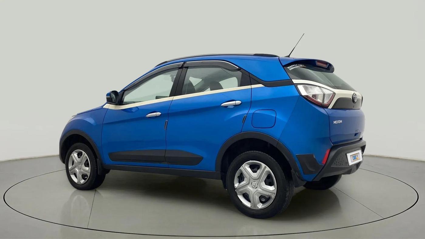 2019 Tata NEXON XT PLUS PETROL, Petrol, Manual, 33,613 km, Left Back Diagonal
