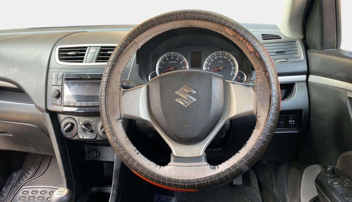 2015 Maruti Swift VXI, Petrol, Manual, 75,271 km, Steering Wheel Close Up