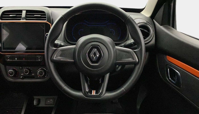 2021 Renault Kwid CLIMBER 1.0 AMT (O), Petrol, Automatic, 6,760 km, Steering Wheel Close Up