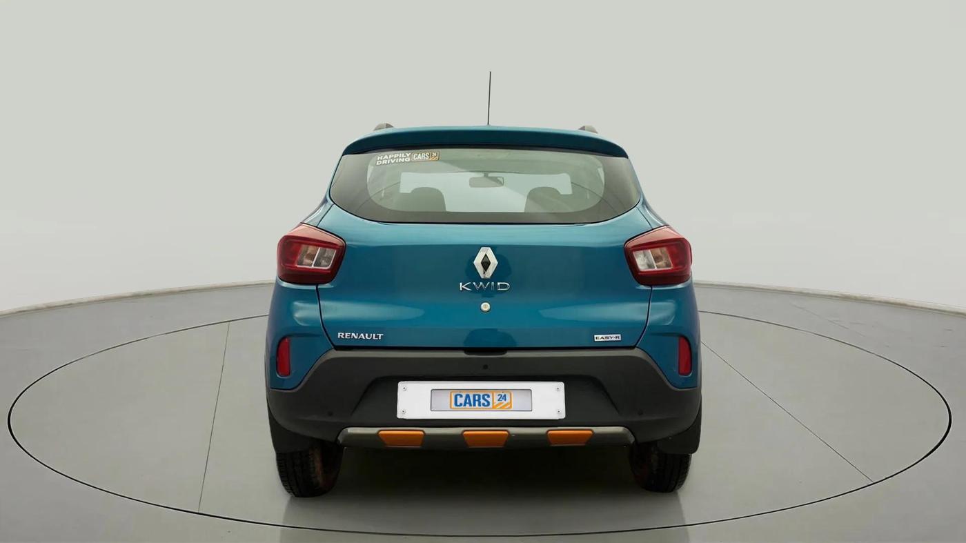 2021 Renault Kwid CLIMBER 1.0 AMT (O), Petrol, Automatic, 6,760 km, Back/Rear