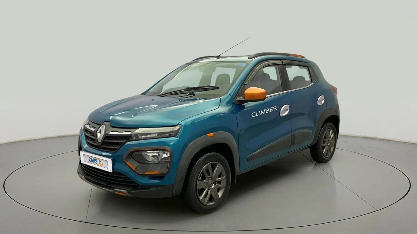 2021 Renault Kwid CLIMBER 1.0 AMT (O), Petrol, Automatic, 6,760 km, Left Front Diagonal