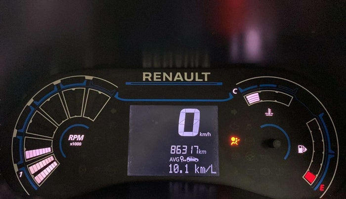 2019 Renault TRIBER RXZ, Petrol, Manual, 86,284 km, Odometer Image