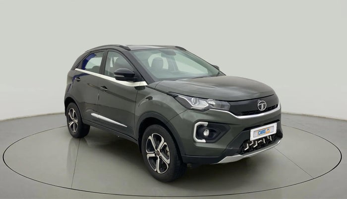 2021 Tata NEXON XZ PLUS PETROL SUNROOF, Petrol, Manual, 25,357 km, Right Front Diagonal