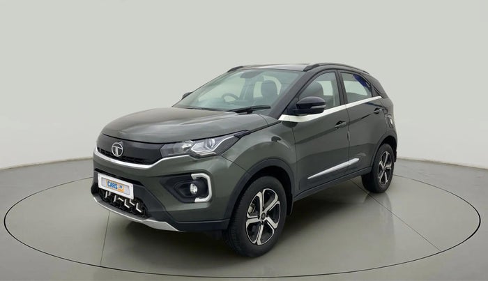 2021 Tata NEXON XZ PLUS PETROL SUNROOF, Petrol, Manual, 25,357 km, Left Front Diagonal