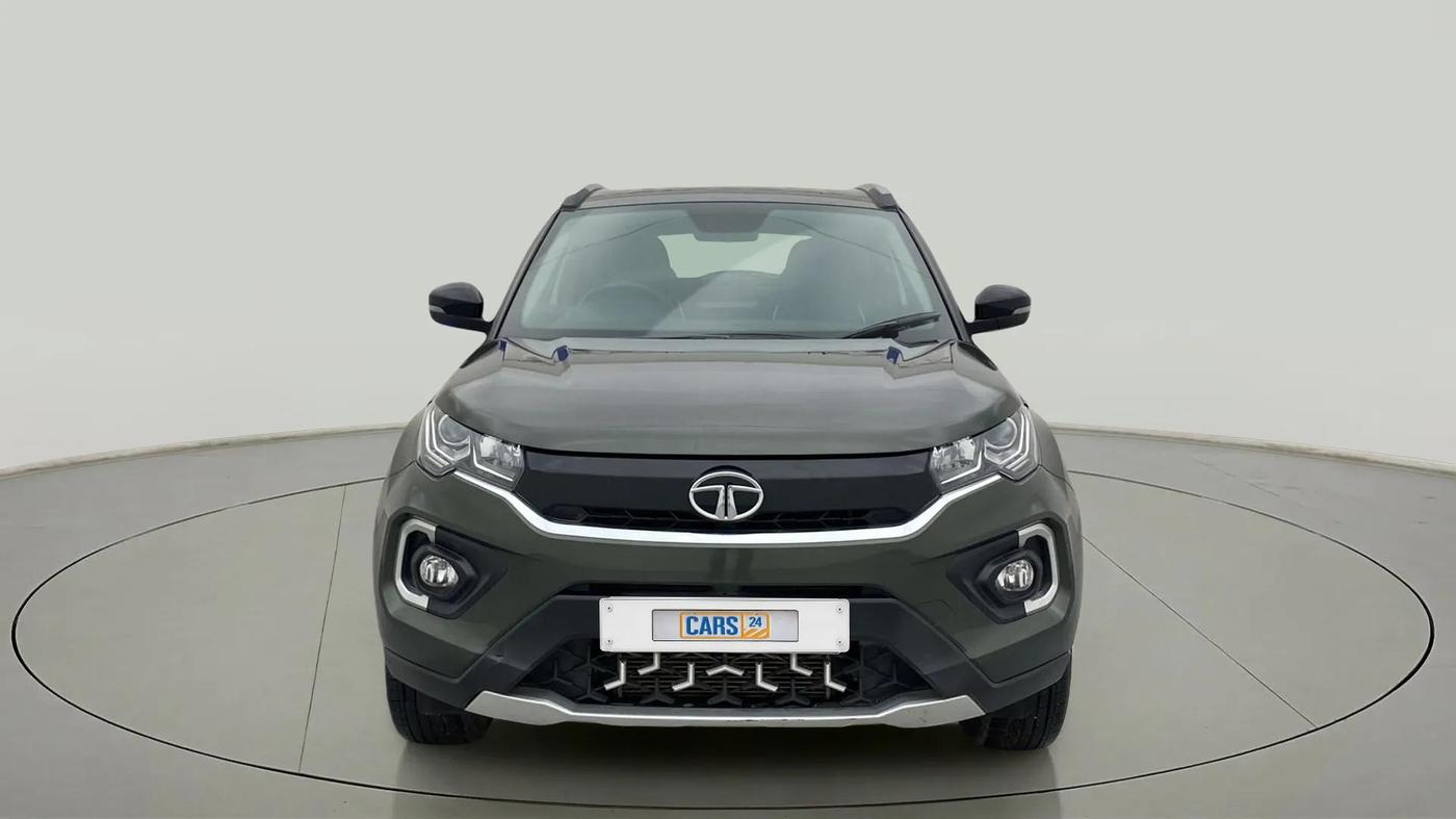 2021 Tata NEXON XZ PLUS PETROL SUNROOF, Petrol, Manual, 25,357 km, Front