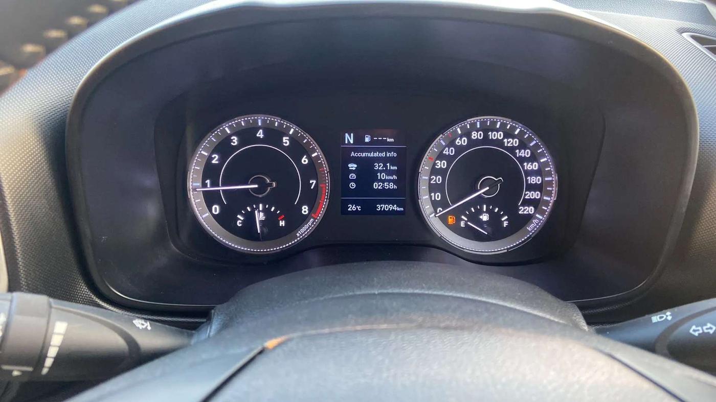 2022 Hyundai VENUE SX 1.0 TURBO IMT, Petrol, Manual, 37,218 km, Odometer Image