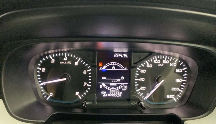 2023 Tata PUNCH PURE MT, Petrol, Manual, 22,595 km, Odometer Image