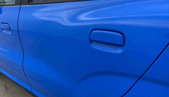 2019 Maruti S PRESSO VXI+, Petrol, Manual, 21,251 km, Rear left door - Minor scratches