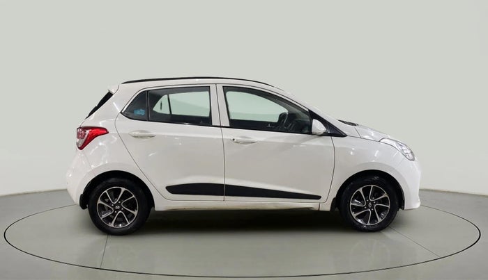 2017 Hyundai Grand i10 SPORTZ (O) AT 1.2 KAPPA VTVT, Petrol, Automatic, 75,405 km, Right Side View