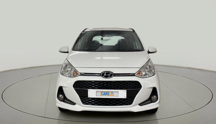 2017 Hyundai Grand i10 SPORTZ (O) AT 1.2 KAPPA VTVT, Petrol, Automatic, 75,405 km, Front