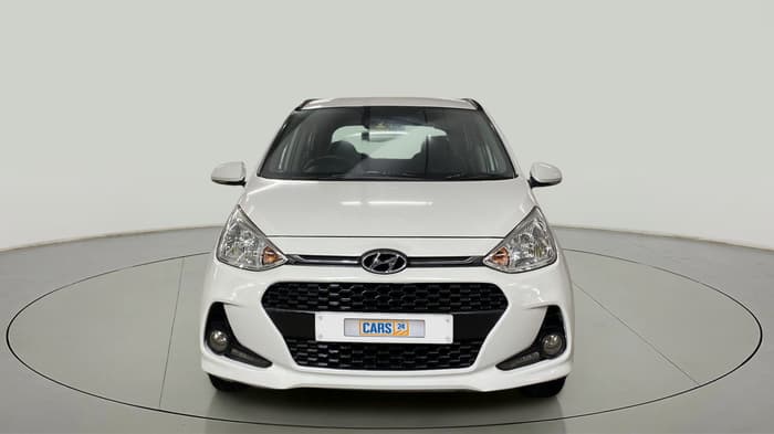 2017 Hyundai Grand i10 SPORTZ (O) AT 1.2 KAPPA VTVT, Petrol, Automatic, 75,628 km, Front