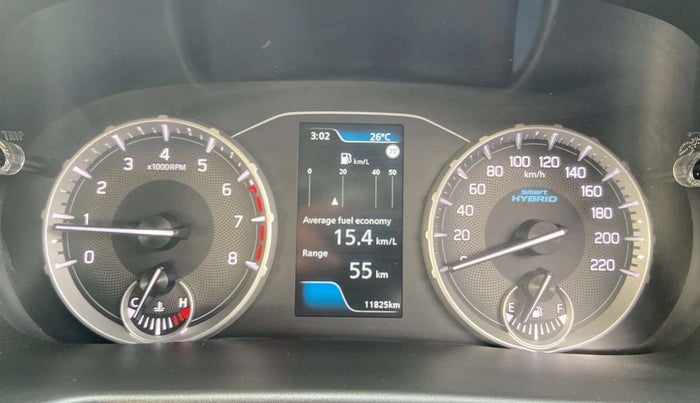 2023 Maruti BREZZA ZXI SMART HYBRID , Petrol, Manual, 11,792 km, Odometer Image