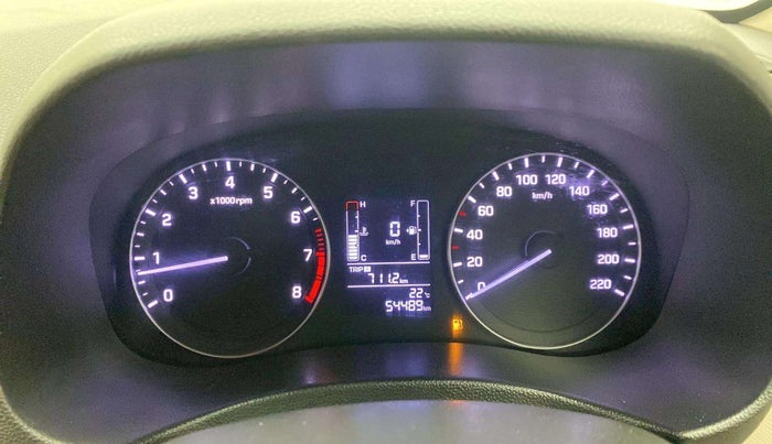 2017 Hyundai Creta SX PLUS 1.6 PETROL, Petrol, Manual, 54,360 km, Odometer Image