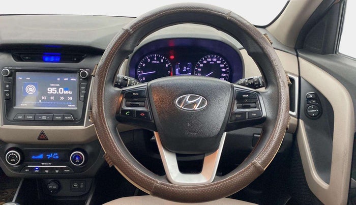 2017 Hyundai Creta SX PLUS 1.6 PETROL, Petrol, Manual, 54,360 km, Steering Wheel Close Up