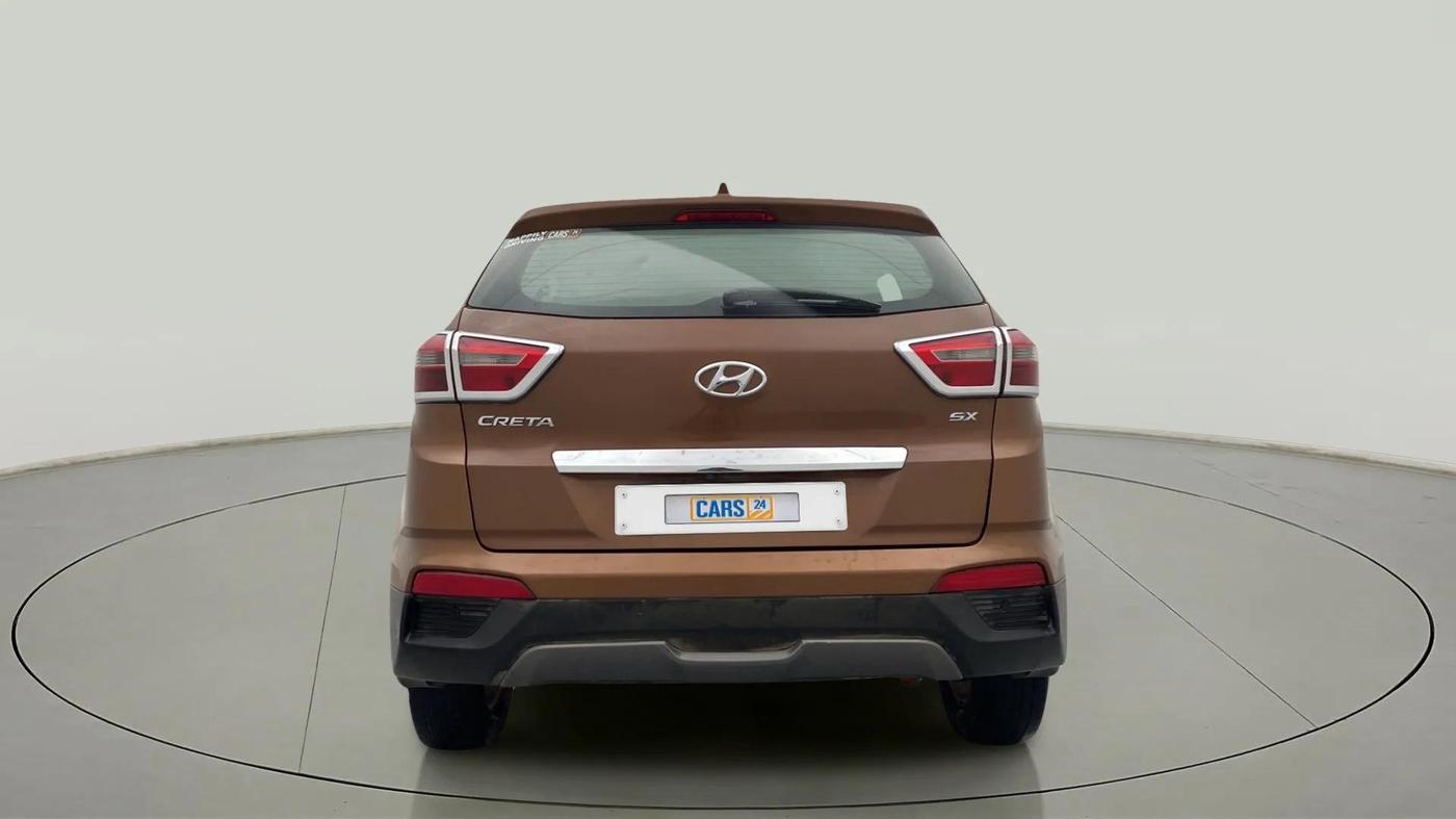 2017 Hyundai Creta SX PLUS 1.6 PETROL, Petrol, Manual, 54,360 km, Back/Rear