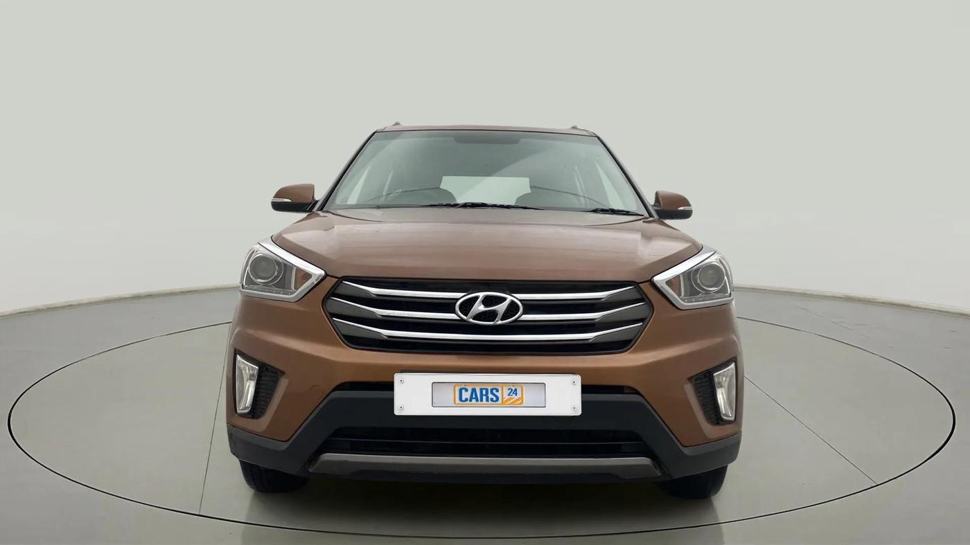 2017 Hyundai Creta SX PLUS 1.6 PETROL, Petrol, Manual, 54,360 km, Front