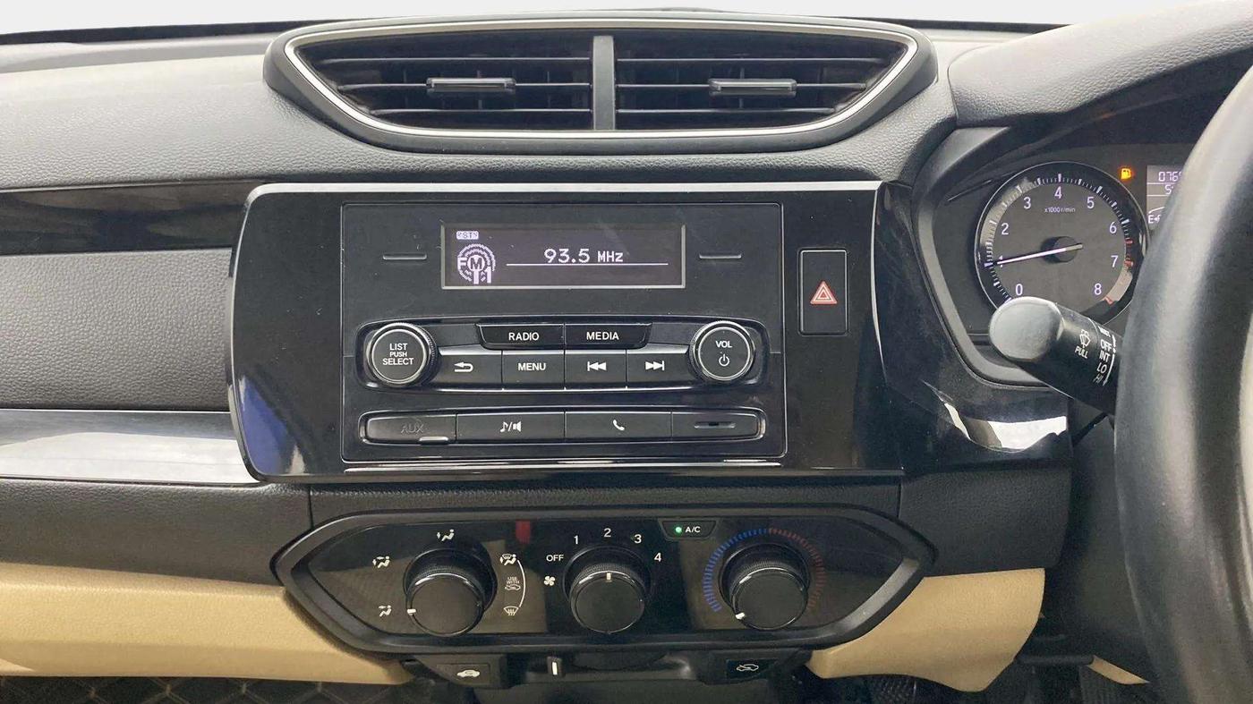 2019 Honda Amaze 1.2L I-VTEC S, Petrol, Manual, 76,883 km, Air Conditioner
