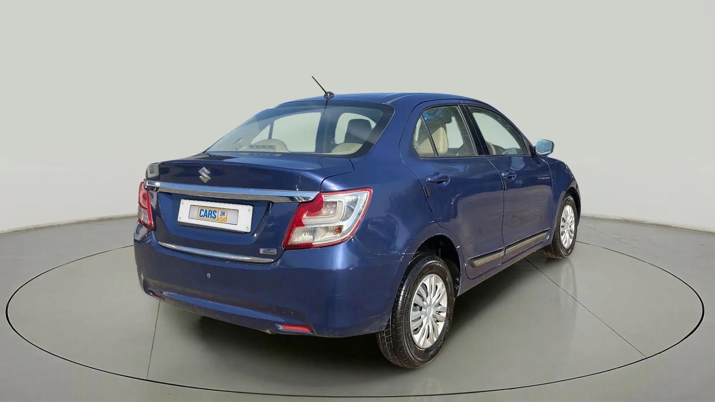 2018 Maruti Dzire VDI AMT, Diesel, Automatic, 87,299 km, Right Back Diagonal