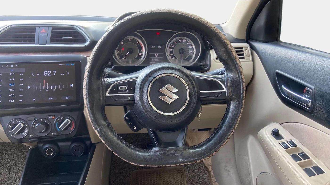 2018 Maruti Dzire VDI AMT, Diesel, Automatic, 87,299 km, Steering Wheel Close Up