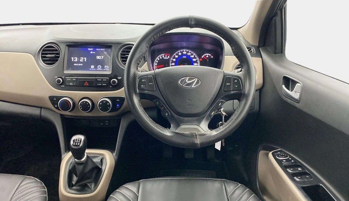 2019 Hyundai Grand i10 SPORTZ 1.2 KAPPA VTVT, Petrol, Manual, 51,759 km, Steering Wheel Close Up
