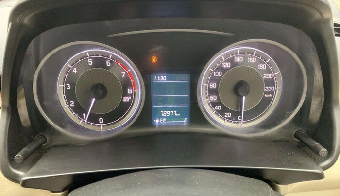 2018 Maruti Dzire VXI, Petrol, Manual, 78,971 km, Odometer Image