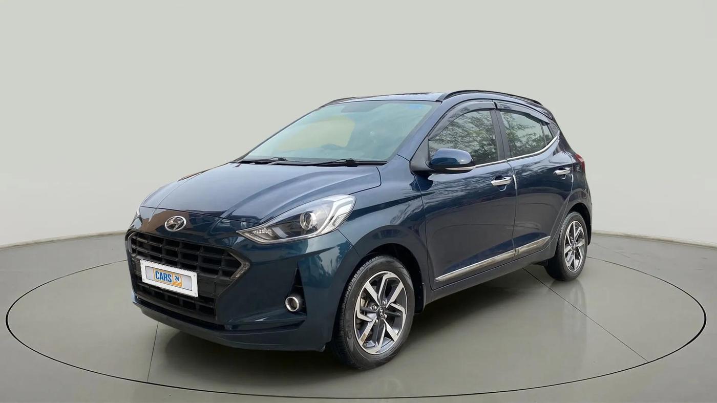 2020 Hyundai GRAND I10 NIOS ASTA AMT 1.2 KAPPA VTVT, Petrol, Automatic, 28,634 km, Left Front Diagonal