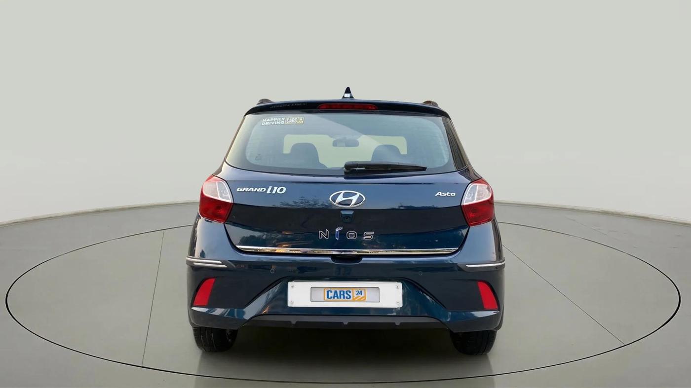 2020 Hyundai GRAND I10 NIOS ASTA AMT 1.2 KAPPA VTVT, Petrol, Automatic, 28,634 km, Back/Rear