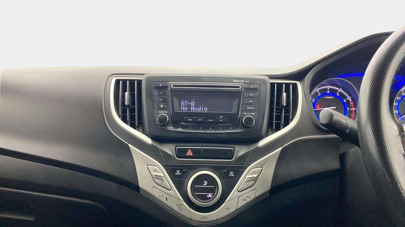 2017 Maruti Baleno DELTA PETROL 1.2, Petrol, Manual, 77,191 km, Air Conditioner