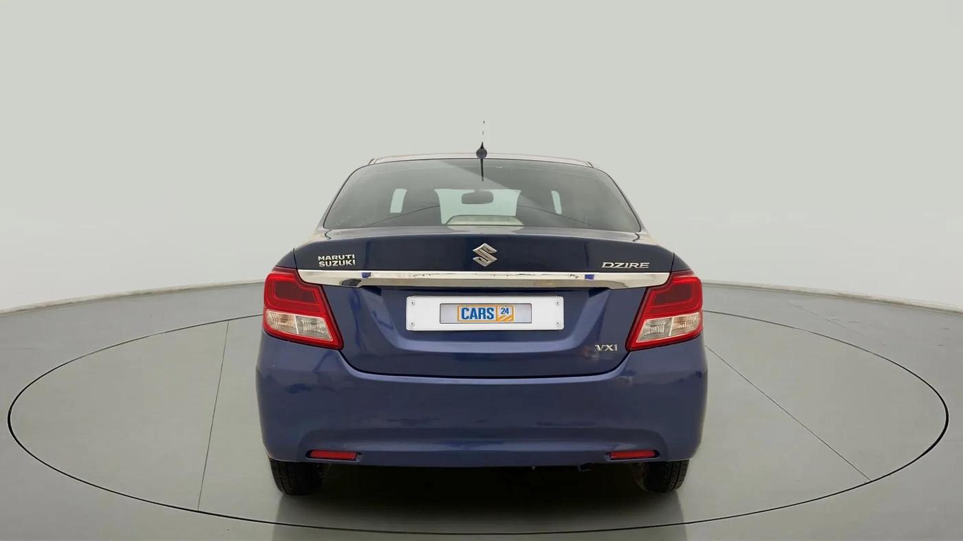 2017 Maruti Dzire VXI, Petrol, Manual, 81,246 km, Back/Rear