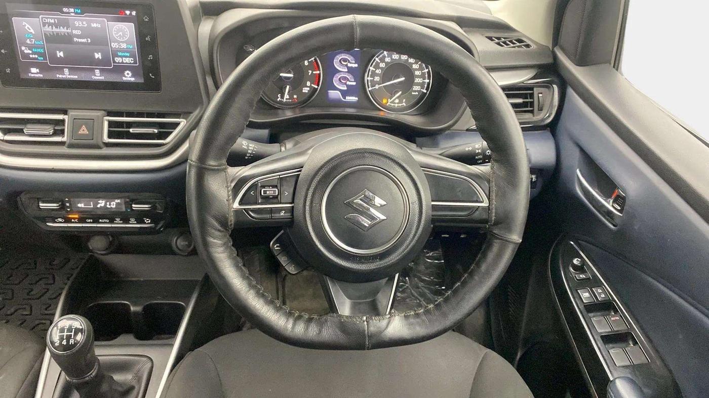2022 Maruti Baleno ZETA PETROL 1.2, Petrol, Manual, 33,192 km, Steering Wheel Close Up