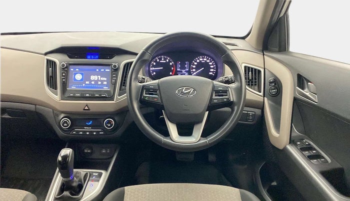 2016 Hyundai Creta SX PLUS AT 1.6 PETROL, Petrol, Automatic, 46,517 km, Steering Wheel Close Up