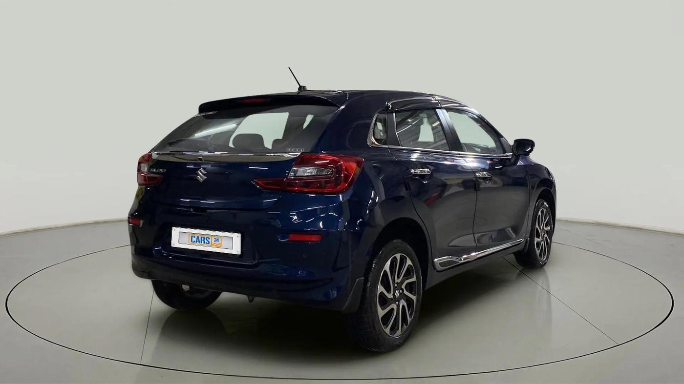 2023 Maruti Baleno ALPHA 1.2 AGS, Petrol, Automatic, 5,001 km, Right Back Diagonal