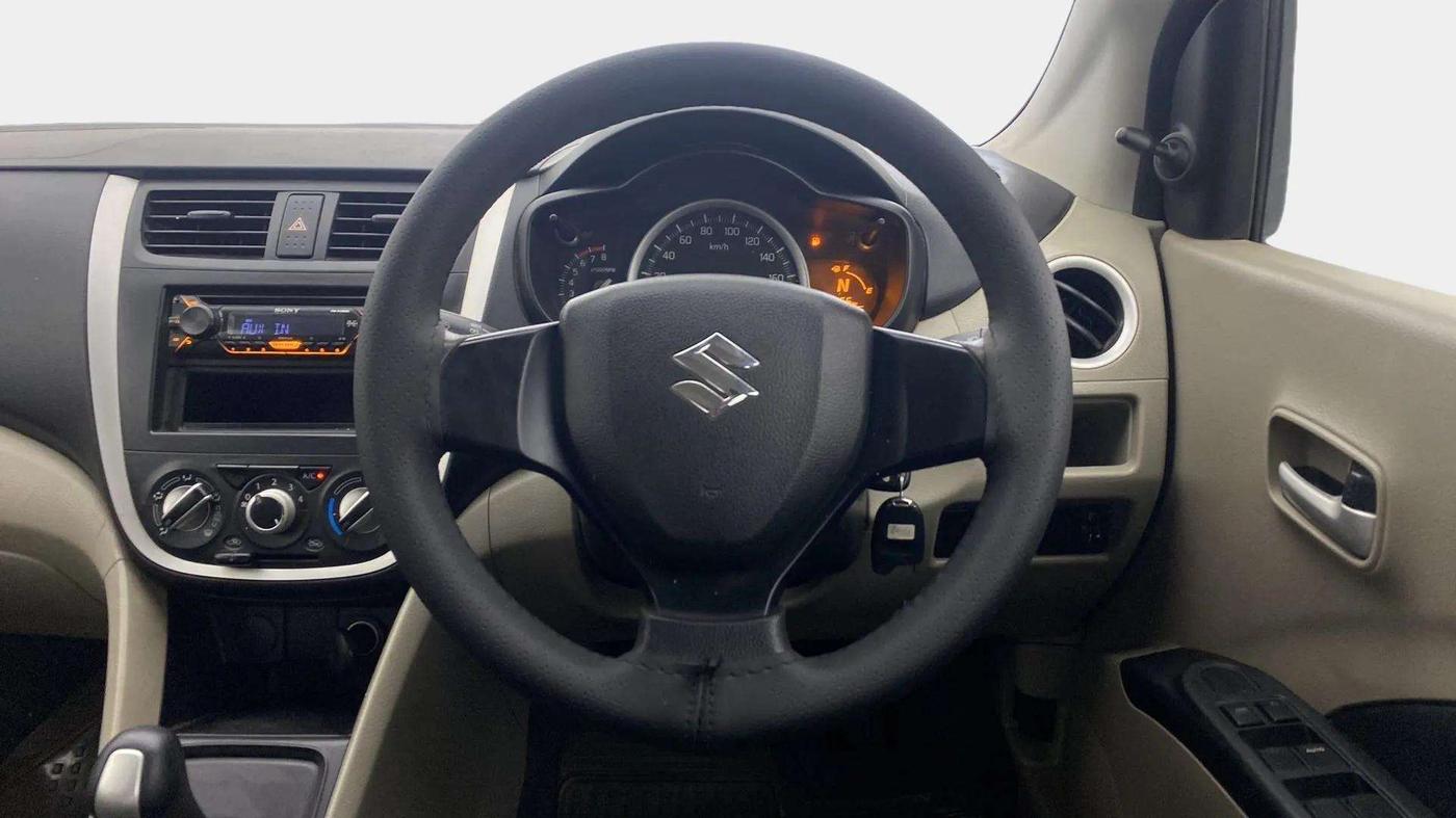 2017 Maruti Celerio VXI AMT, Petrol, Automatic, 84,459 km, Steering Wheel Close Up