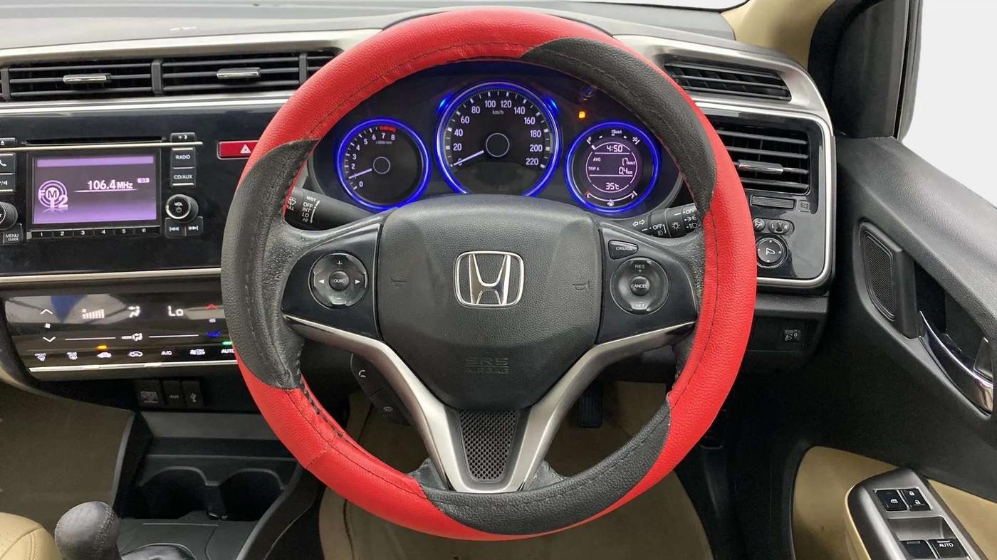 2015 Honda City 1.5L I-VTEC VX, Petrol, Manual, 89,250 km, Steering Wheel Close Up
