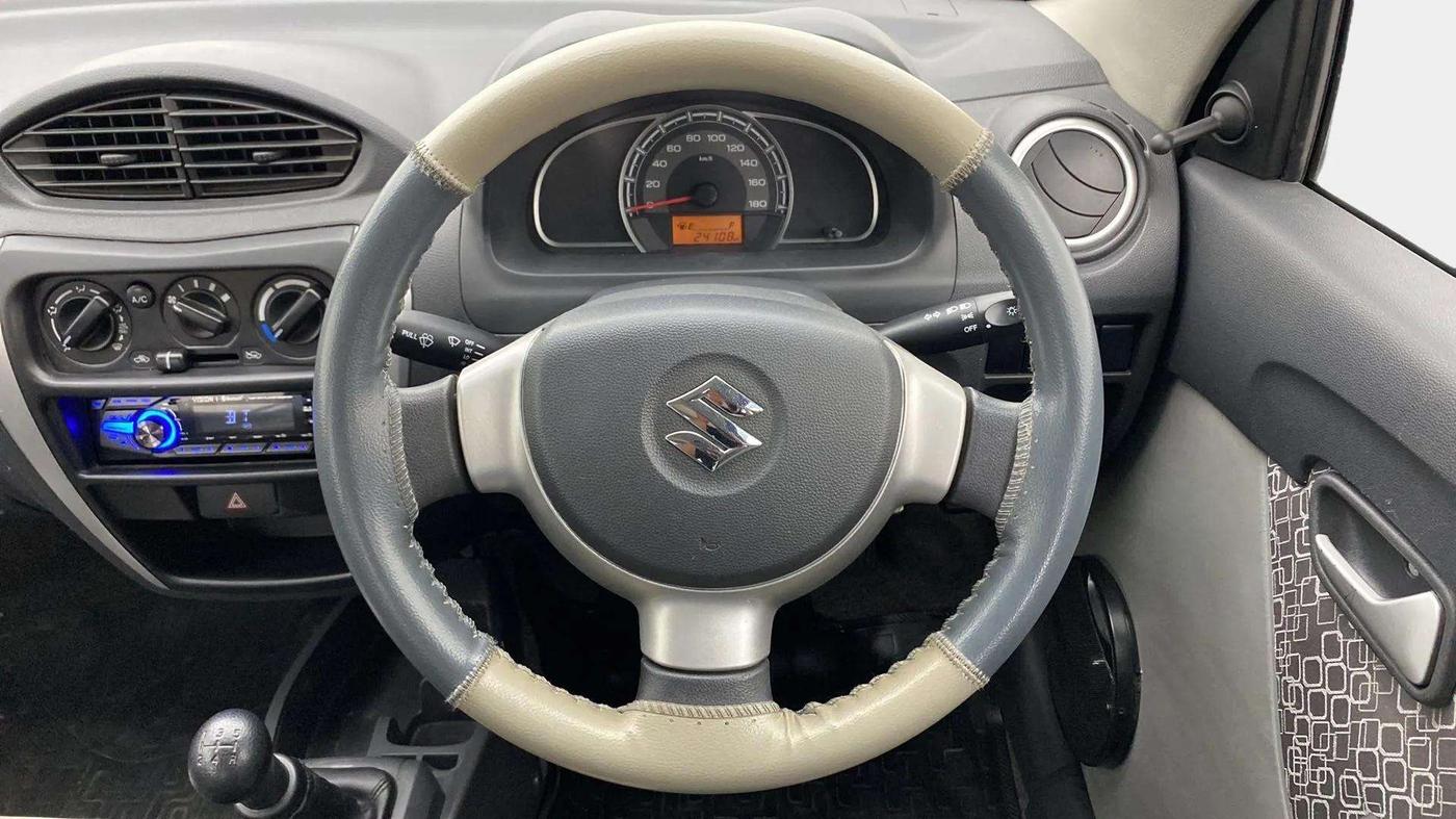 2018 Maruti Alto 800 LXI, Petrol, Manual, 24,097 km, Steering Wheel Close Up