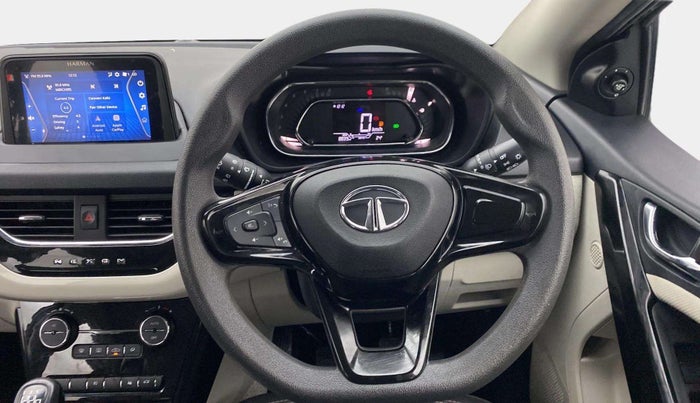 2022 Tata NEXON XZ PLUS PETROL, Petrol, Manual, 8,838 km, Steering Wheel Close Up