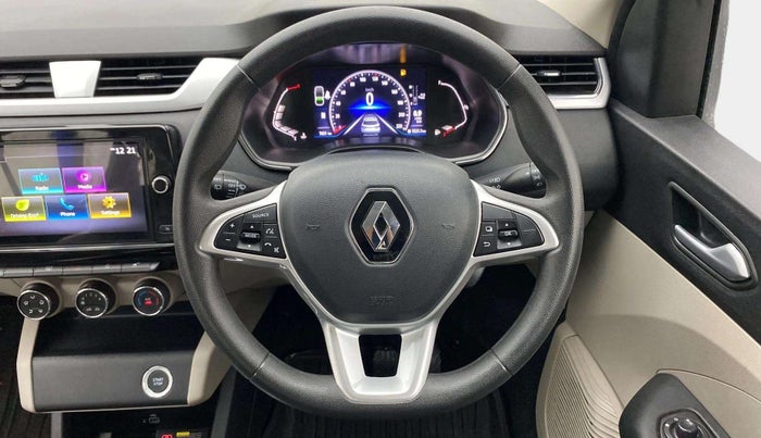 2024 Renault TRIBER RXZ AMT, Petrol, Automatic, 7,651 km, Steering Wheel Close Up